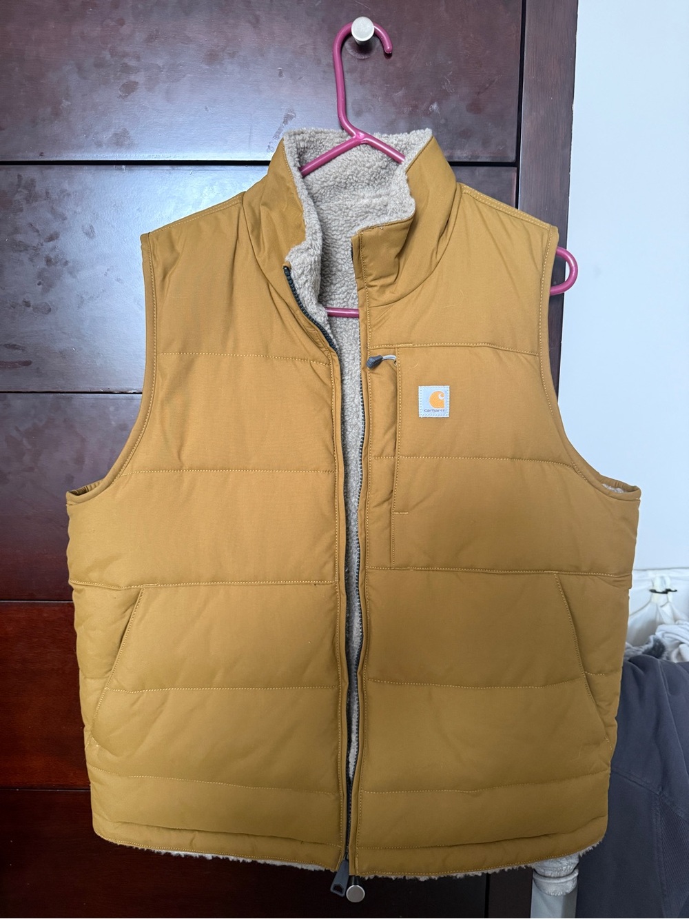 Carhartt Reversible Quilted/Sherpa-Lined Vest